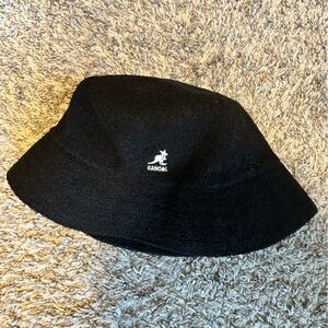 Kangol Classic Black Wool Hat